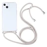 Etui i futerały do telefonów - König Design Etui kompatybilne z Apple iPhone 13 Plastikowe etui na telefon komórkowy z łańcuszkiem - Etui na telefon komórkowy różowe - miniaturka - grafika 1