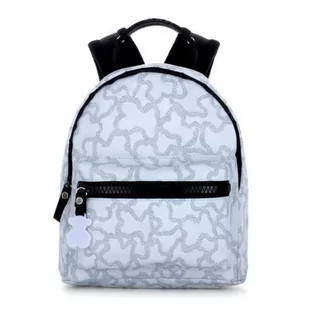 TOUS BABY - Plecak dla dzieci, przedszkole, kolekcja Kaos Bag. Kolory Celeste i Różowe. (27x22x12 cm), Celeste, standar, Casual - Plecaki - miniaturka - grafika 1