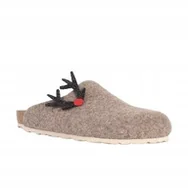 Kapcie damskie - Bayton Kapcie Chłopięce Brązowe Ze Zdobieniem 29 Jwf - miniaturka - grafika 1