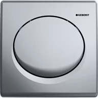 Przyciski spłukujące - Geberit zawór spłukujący do pisuaru pneumatyczny ręczny chrom matowy Samba 115.8 - miniaturka - grafika 1