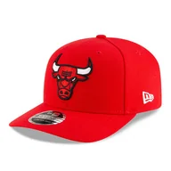 Czapki i chusty sportowe męskie - Czapka z daszkiem New Era 9SEVENTY Chicago Bulls NBA Team Red Stretch Snapback - 60755451 - miniaturka - grafika 1