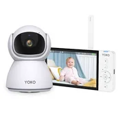 Elektroniczne nianie i monitory oddechu - Elektroniczna video niania Natulino YOKO X5 - miniaturka - grafika 1