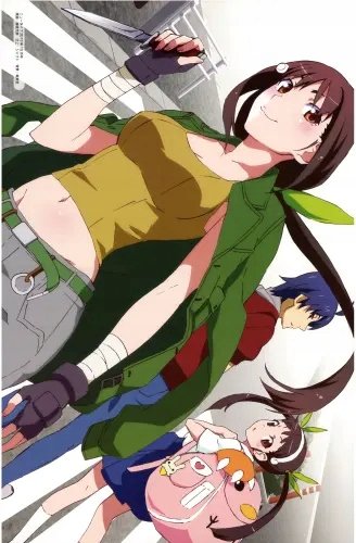 Plakat Anime Bakemonogatari bm_034 A2 (custom)