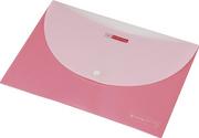Szkolne artykuły papiernicze - Focus koperta A4 dwie kieszenie c335 różowa Panta-Plast - miniaturka - grafika 1