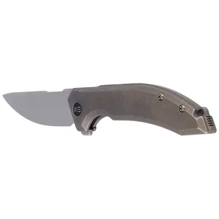 Nóż składany WE Knife Quixotic Bronze Titanium, Silver Bead Blasted CPM 20CV (WE21016-5) - Noże - miniaturka - grafika 5