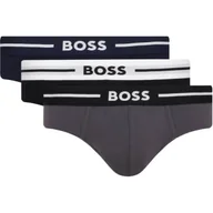 Majtki męskie - BOSS Slipy 3-pack HipBr 3P Bold - miniaturka - grafika 1
