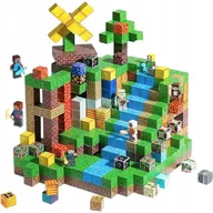 Klocki - KLOCKI BLOKI KONSTRUKCYJNE PIXELE MAGNETYCZNE 100szt 2figurki ZBUDUJ TO SAM - miniaturka - grafika 1