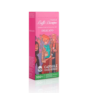 Delicato i Viaggi di Diemme kapsułki biodegradowalne do Nespresso - 10 kapsułek - Kawa w kapsułkach i saszetkach - miniaturka - grafika 1
