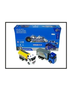Auto kontener/cysterna 16cm z napędem, światło dźwięk XG879-A63B HIPO - Samochody i pojazdy dla dzieci - miniaturka - grafika 1