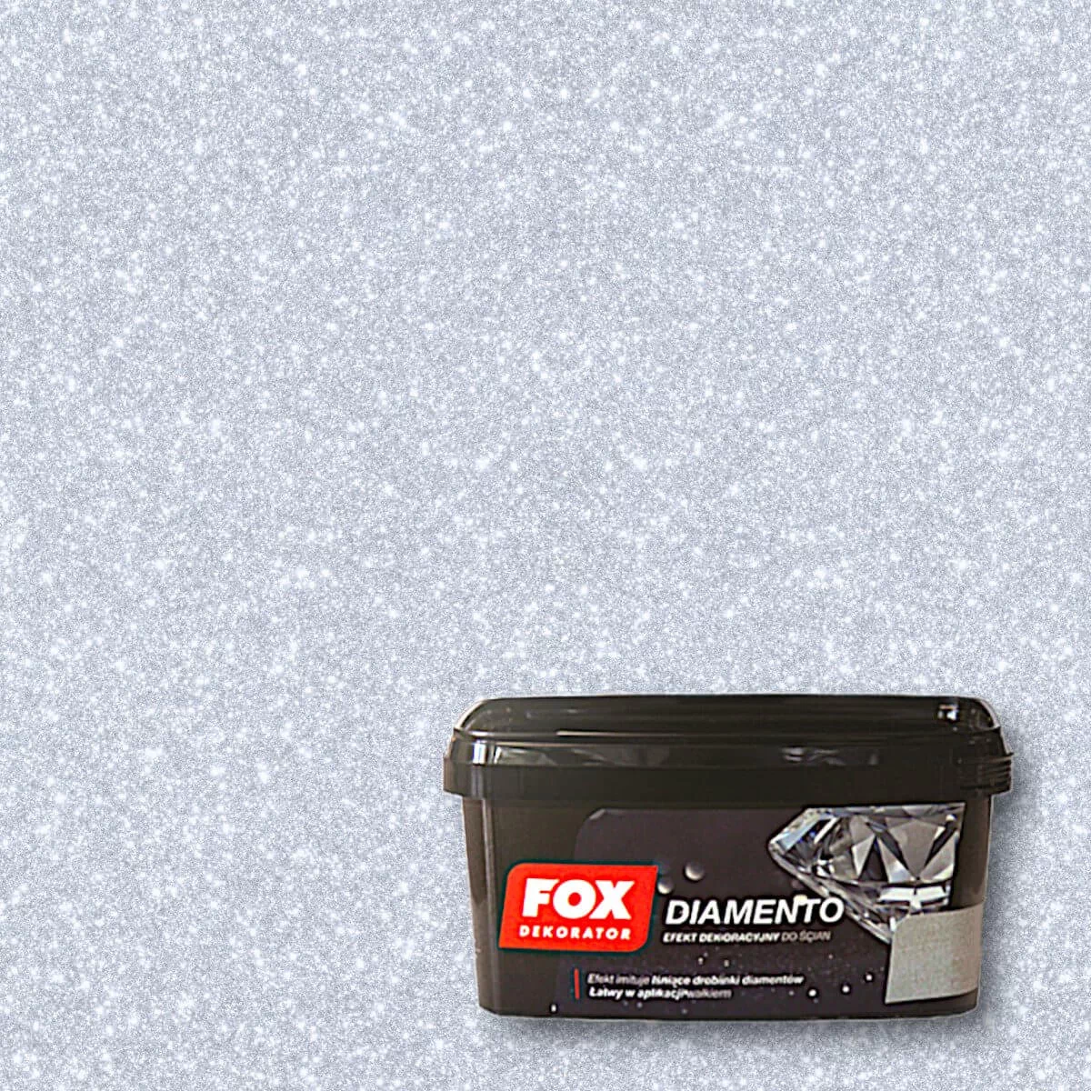 Fox Dekorator FOX FARBA dekoracyjna DIAMENTO, LUNA kolor 0004 1L n.FX-FD-DIAM-0004-01