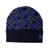 Czapki męskie - Tommy Hilfiger Czapka TH MONOGRAM | z dodatkiem wełny i kaszmiru - miniaturka - grafika 1