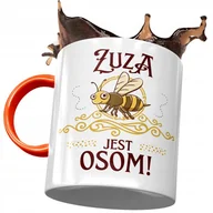 Kubki - Kubek Pomarańczowy dla Zuzy Zuzanny Koleżanki z Nadrukiem ze Zdjęciem + Opakowanie na prezent (wzór 02) - miniaturka - grafika 1