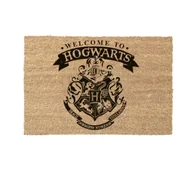 Gadżety dla graczy - Pyramid Coir Doormat Harry Potter Hogwarts Crest and Banner - miniaturka - grafika 1