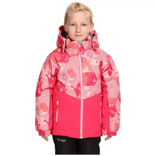 Kurtka dziecięca Kilpi Samara-Jg Rozmiar dziecięcy: 146 / Kolor: różowy - Kurtki i płaszcze dla chłopców - miniaturka - grafika 1