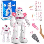Roboty dla dzieci - Inteligentny Robot Rc Zdalnie Sterowny Gestem Pilotem Programowanie Prezent - miniaturka - grafika 1