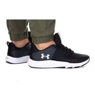 Buty sportowe męskie - Buty Under Armour Charged Engage 2 M 3025527-001 czarne - grafika 1