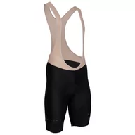 Spodnie sportowe męskie - Męskie spodenki rowerowe Silvini Suelo BIB Rozmiar: XL / Kolor: czarny/beżowy - miniaturka - grafika 1