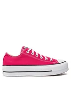 Trampki damskie - Converse Trampki Chuck Taylor All Star Lift Platform A11539C Różowy - miniaturka - grafika 1