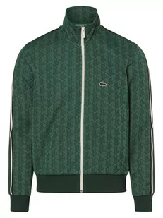 Lacoste - Męska bluza rozpinana, zielony - Bluzy męskie - miniaturka - grafika 1