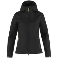 Kurtki i kamizelki sportowe damskie - Kurtka damska Fjällräven Stina Jacket W Rozmiar: L / Kolor: czarny - miniaturka - grafika 1