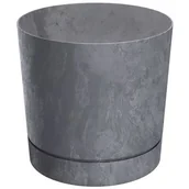 Donice - Donica PROSPERPLAST Tubo P Beton Effect (17.8 x 17.5 cm) Ciemnoszary - miniaturka - grafika 1