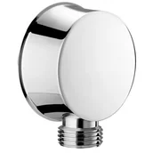 Wieszaki łazienkowe - Omnires Przyłącze kątowe do węża prysznicowego 5,5x5,5x2,5 cm chrom 8810CR - miniaturka - grafika 1