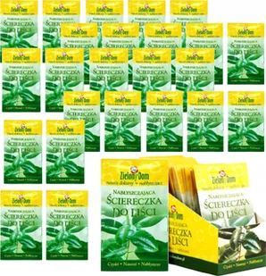 25x Chusteczki pielęgnujące do liści, ściereczka do roślin, kwiatów - Pozostałe akcesoria do akwarium - miniaturka - grafika 1