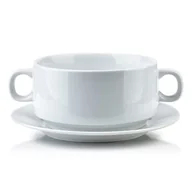 Inne naczynia kuchenne - Bulionówka BASIC 550 ml ze spodkiem - miniaturka - grafika 1