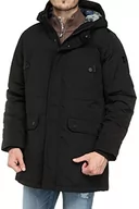 Kurtki męskie - Kaporal Kurtka męska-model SONAK-Kolor Czarny-Rozmiar XL, Czarny i czerwony, czarny, S - miniaturka - grafika 1