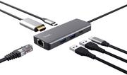 Adaptery i przejściówki - Koncentrator USB Trust DALYX Adapter wieloportowy 6 w 1 (8713439249682) - miniaturka - grafika 1