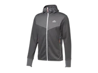 Kurtki i kamizelki sportowe męskie - CRIVIT Kurtka funkcyjna męska z technologią HeiQ Mint (Szary, S (44/46)) - miniaturka - grafika 1