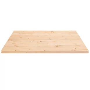 Blat stołu, 80x80x2,5 cm, lite drewno sosnowe, kwadratowy Lumarko! - Meble modułowe i akcesoria - miniaturka - grafika 4