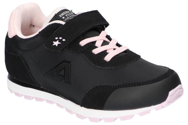 AMERICAN CLUB ES152 STYLOWE ORYGINALNE ADIDASY MODNE BUTY DZIECIĘCE NA RZEP WKŁADKA SKÓRZANA B 34