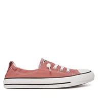 Trampki damskie - Trampki Converse Chuck Taylor All Star Shoreline Slip A10667C Brązowy - miniaturka - grafika 1