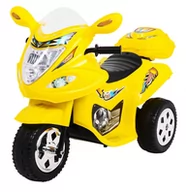 Pojazdy elektryczne dla dzieci - RAMIZ MOCNY MOTOREK NA AKUMULATOR Z Kuferkiem + Dźwięki BJX-088 PA.LL1188.ZOL - miniaturka - grafika 1