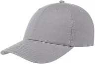 Czapki i chusty sportowe męskie - Czapka Dad Hat Strapback, jasnoszary, One Size - miniaturka - grafika 1