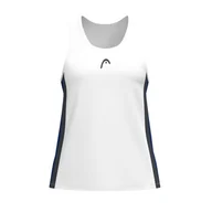 Koszulki i topy damskie - Dziewczęca koszulka Head CLUB 25 Tank Top Girls Royal/White 152 cm - miniaturka - grafika 1