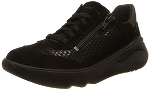 Superfit Dziewczęce sneakersy Melody, czarny 000, 40 EU Schmal - Buty dla dziewczynek - miniaturka - grafika 1