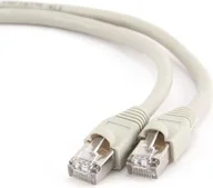 Patchcordy - Gembird Kabel krosowy patchcord F/UTP kat. 6 szary 10m Z07500 - miniaturka - grafika 1
