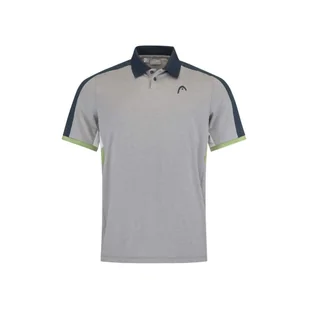 Koszulka tenisowa HEAD Padel Tech Polo - Koszulki sportowe męskie - miniaturka - grafika 1