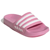 Buty dla chłopców - Kapcie dziecięce Adidas Adilette Shower K Rozmiar butów (UE): 33 / Kolor: jasnoróżowy - miniaturka - grafika 1