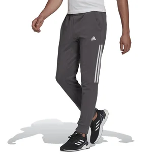 Spodnie adidas Aeroready Motion Sport HC0648 - szare - Spodnie sportowe męskie - miniaturka - grafika 1