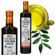 Zdrowa żywność - Oliwa z Oliwek Extra Virgin Grecka 750ml Delikatny Smak Świeża Długi Termin - miniaturka - grafika 1