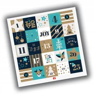 Kalendarze - NAKLEJKI ŚWIĄTECZNE KALENDARZ ADWENTOWY 05 20x20 - miniaturka - grafika 1
