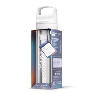 LifeStraw Go 2.0 Biała butelka filtrująca 0,65L Clear - Butelki filtrujące - miniaturka - grafika 3