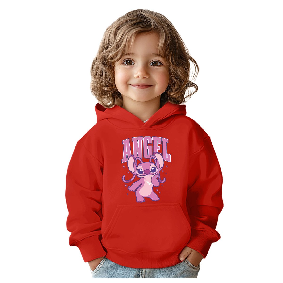 BLUZA DZIECIĘCA ANGEL ANDZIA 134-140 Z KAPTUREM BAWEŁNIANA JAKOŚĆ