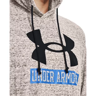 Bluza męska Under Armour Rival Terry Logo Hoodie - Bluzy sportowe męskie - miniaturka - grafika 4