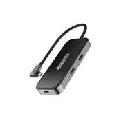 Adaptery i przejściówki - Sitecom Adapter USB-C HDMI/LAN/USB-C CN-394 - miniaturka - grafika 1