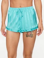 Piżamy damskie - Hunkemöller Szorty piżamowe 203164 Niebieski Comfortable Fit - miniaturka - grafika 1