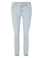 Spodenki damskie - Tom Tailor Dżinsy - Slim fit - w kolorze błękitno-białym - miniaturka - grafika 1